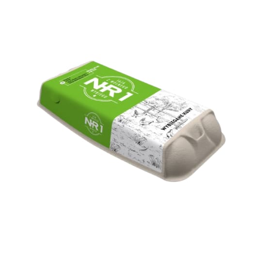 WYBIEGANE KURY Jaja kurze z wolnego wybiegu (Wielkie Jaja ) - 10 szt.